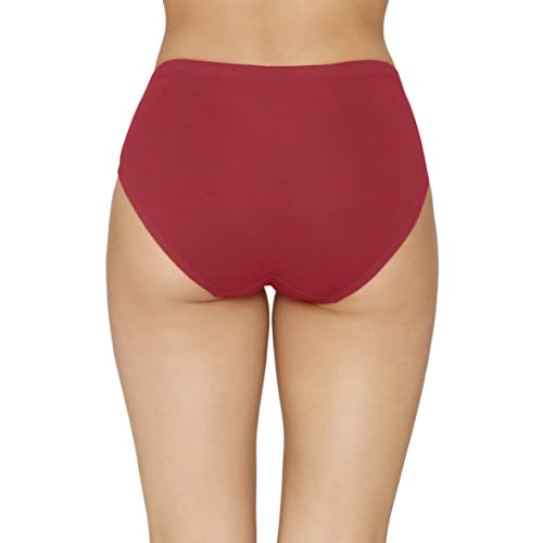 Image of Amante Solid Mid Rise Hipster Panty (Pack of 3)
