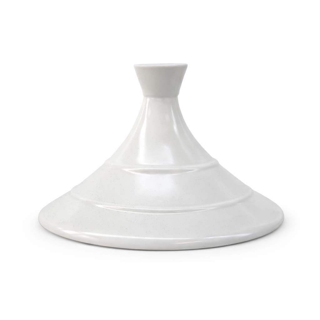 Tajine en revêtement anti-adhésif, Plat à Tajine, Acier Inoxydable, Compatible tous feux y compris Induction, Lave Vaisselle (34CM)