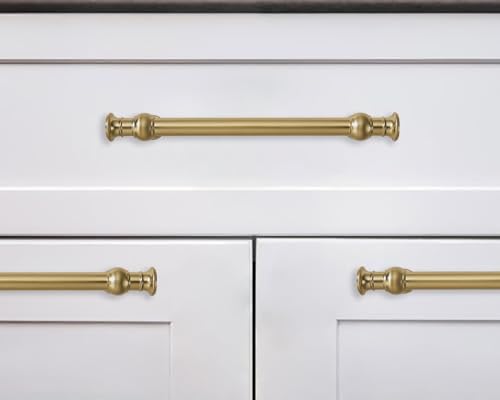 Poignées d'armoire en laiton brossé de 30,5 cm pour relooker vos meubles