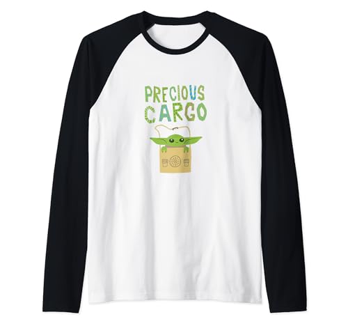 T-shirt Star Wars Grogu haut manches trois quarts Precious Cargo The Mandalorian