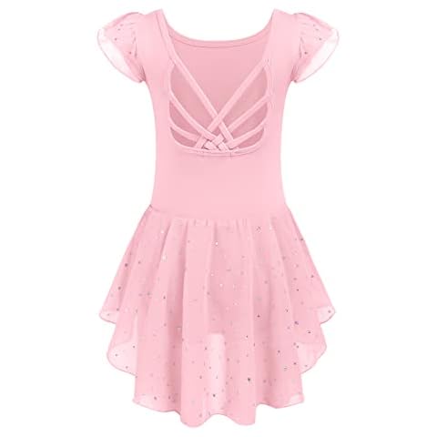 Arshiner Ballet Leotard with Skirt Cover
