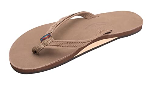 Image of Rainbow Sandals Madison - Single Layer Arch Support with a Braid on a 1 /2 inch Narrow Strap