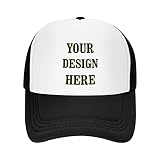 Custom Trucker Hat Customized Baseball Cap for Mens Design Your Own Image Logo Text Personalized Gif