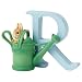 Enesco Beatrix Potter Alphabet Collection Letter R Peter Rabbit in Can Watering Figurine, 2.64 Inch, Multicolor