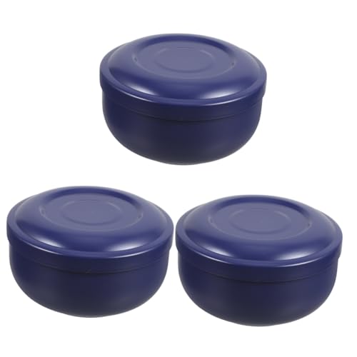 TOVINANNA 3pcs Stainless Steel Shaving Bowl for Men Reusable Shave Cup for Lathering and Facial Cleansing Compact and Portable Design for Home Travel Grooming