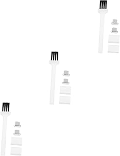 NOLITOY 3 Conjuntos De Plugues De Poeira Móvel Plugue De Carregamento Acessórios Da Caixa Do Telefone Iiphone Tipo C Tampa Da Porta Plugues Protetor De Porta Do Telefone Acessórios Do