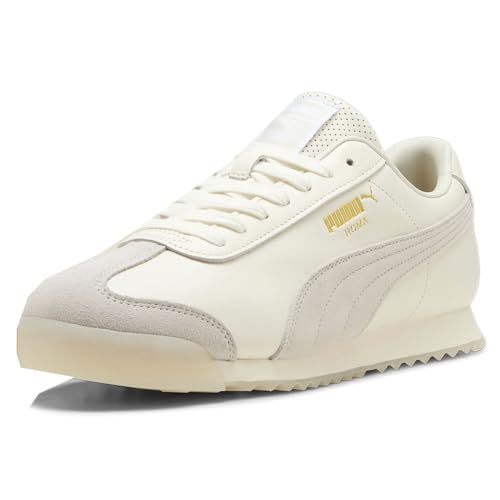 PUMA Mens Roma Classics Lace Up Sneakers Shoes Casual - White2