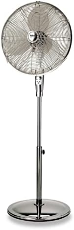 Standventilator 40 Cm Von ANSIO – Mit Fernbedienung, 8 Geschwindigkeiten, Timer Bis 8 H, Höhenverstellbar