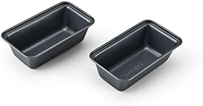Instant Pot Official Mini Loaf Pans, Set of 2, Compatible with 6-Quart and 8-Quart Cookers, Gray