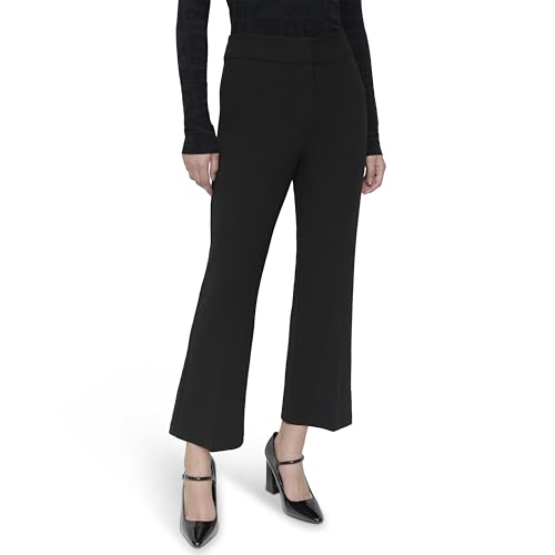 Pantalones Career de Pierna Ancha DKNY Casuales de negocios Mujer Oficina