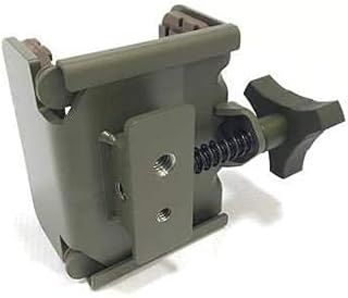 Gun Saddle Shooting Platform Polymer Saddle Precision Rifle Rest - Tripod Mount Adapter (Green Green) - Precision hunting