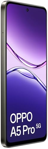 Oppo A5 Pro 5G, Smartphone Android, 8 Go RAM + 256 Go, Déverrouillé, Black Brown