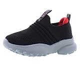 Skechers Razor Flex Infant/Toddler Shoes Size 5, Color: Black/Crow Black-Black