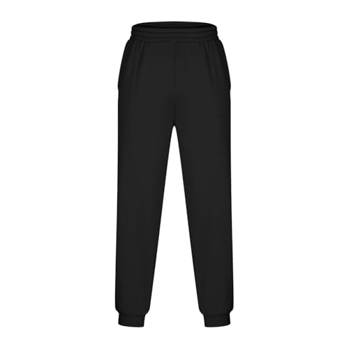 Cambkatl Men's Sweatpants Basic Solid Joggers Casual Elastic Waist Loose Workout Lounge Pants with Pockets4