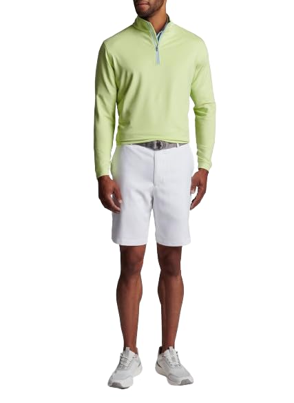 PETER MILLAR Men's Crown Sport Perth Performance Quarter Zip, Spritzer, Small3
