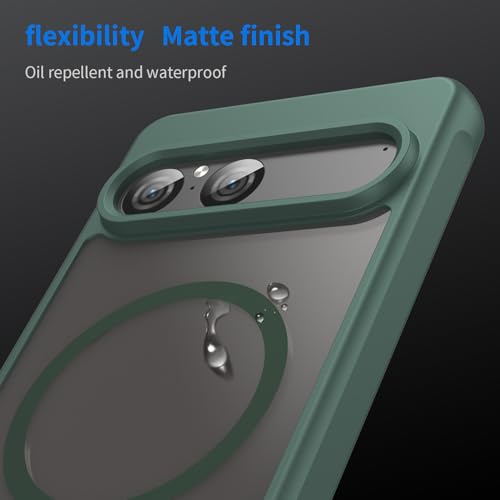 Image of Compatible with Sony Xperia 10 VII Case Cover,Compatible with MagSafe,Anti-Fall,Compatible with Sony Xperia 10 VII 5G XQ-FE54 XQ-FE72 Cell Protective Phone Case Green