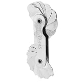 aqxreight Edelstahl-Radius-Filetlehre, Außen, Innen, Konkav, Konvex, Messwerkzeug Es Gibt Arten von Radiusblättern und Radiusstahl, die Diesen Radius Langlebig Machen (R7-14,5 MM)