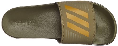 Image of Adidas Men Contaro M Synthetic Swim Slide CBLACK /ACTGOL | HPU72