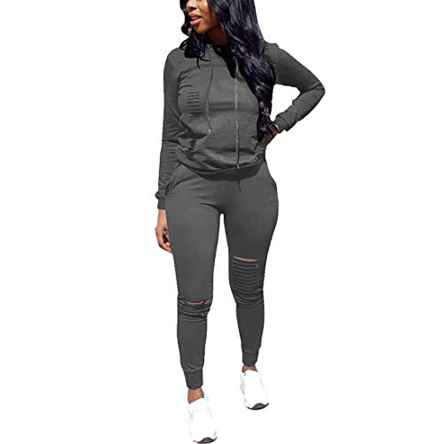 Image of Nimsruc Workout Sets For Women 2 Piece Outfits Sexy Summer Sweatsuits Jogging Suits Casual Bodycon Tracksuits