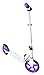 Muuwmi Scooter de Aluminio, 200 mm, Niñas, 117, Blanco/Morado, Talla única