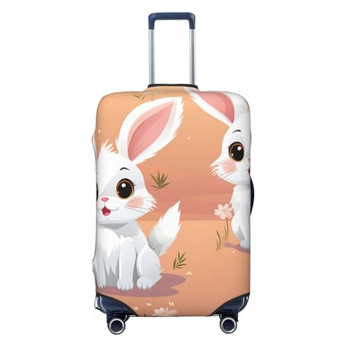 Housse de bagage élastique noire taille L - Protection valise anti-poussière