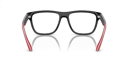 Image of Armani Exchange mens Ax3105f Low Bridge Fit Square Prescription Eyewear Frames