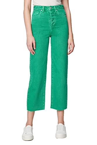 [BLANKNYC] Womens Straight Leg Five Pocket Green Colored Jeans, Stylish Pants & Designer Clothing