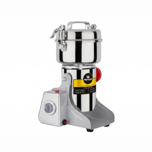 Image of 300g Electric Spice Grinder | 1600W Heavy Duty Stainless Steel Dry Masala Grinding Machine | 25000 RPM