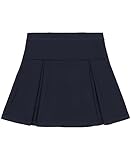 Nautica Girls' Big School Uniform Sensory-Friendly Performance Pleated Scooter, Navy, 12