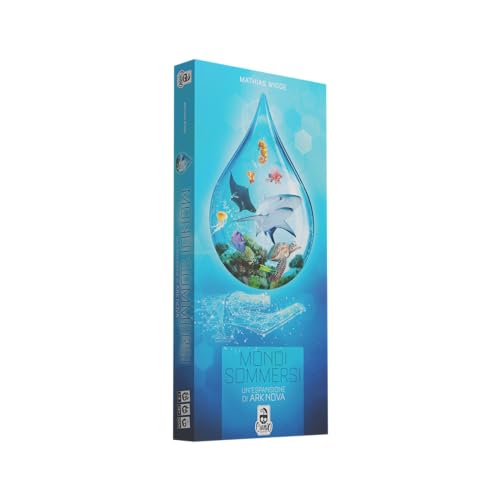 Cranio Creations - Ark Nova Mundos Sumergidos, Muchos Animales Marinos Llegan A Sus Zoológicos, Expansión, Edición en Italiana