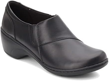 Clarks Women's Channing Fiona Loafer, Black Leather, 75 M US | Image 3