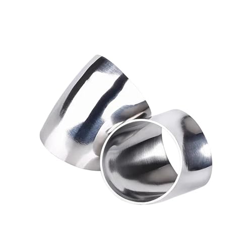 Codo de soldar de 38mm en acero inoxidable SS304 para evitar fugas en desvíos de 45° 2