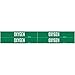 MEDICAL GAS PIPE MARKER- UNITED STATES