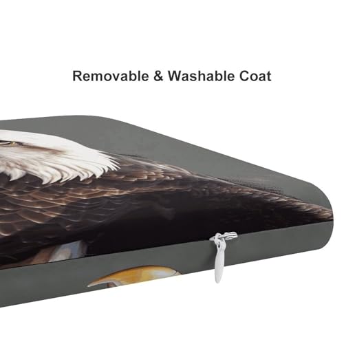 Coussin de sol de méditation contre le mal de dos avec mousse à mémoire carré - 5