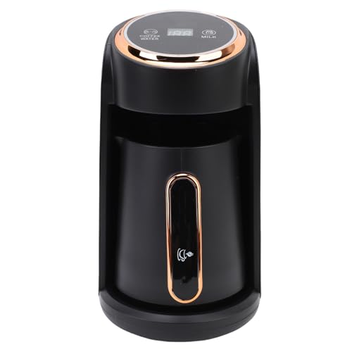 TOPINCN Macchina di caffè Turco in Acciaio Inossidabile Portatile 600w 4 Tazze di Macchina, Macchina da caffè Turco Automatico Elettrico per Casa