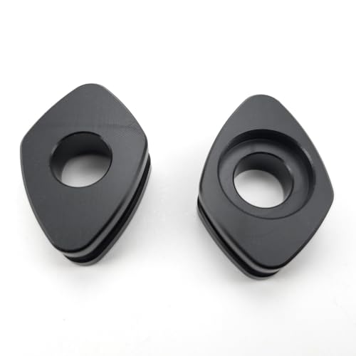 Image of Aharon Motolumino Motorcycle LED Turn Signal Mounting Brackets 2-Pack | Compatible with Ducati, M8 /M10 Thread | Tight Fit in Original Turn Signal Locations | Bike Indicator Lights