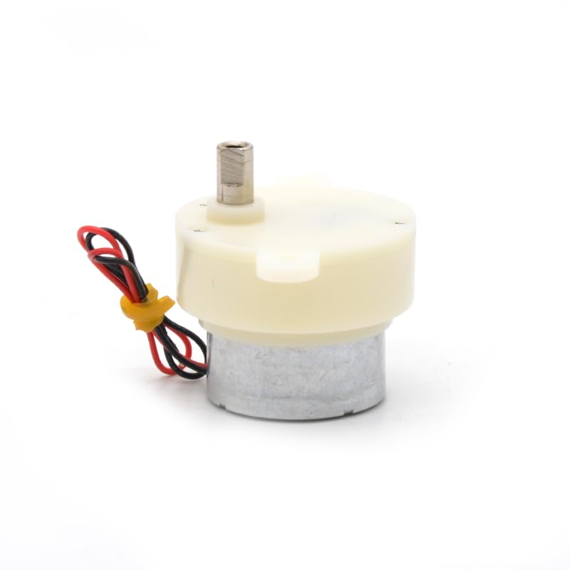 Motor JS30-300 Turbo Worm Gearbox Gear Motor DC 6V Slow Speed Gear Reducer Reduction Motor for Toy Model/Stage Lights