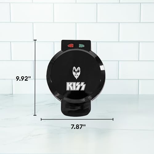 Image of Uncanny Brands KISS Demon Waffle Maker- You Wanted The Best Kiss Army Waffle