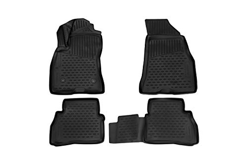 ✅ DESIGN ELEGANTE E MODERNISTA: Oltre alla funzionalità, i nostri tappetini offrono un design elegante e sofisticato che migliora l'estetica dell'abitacolo della tua auto. Disponibili in vari colori, si integrano perfettamente con l'arredamento interno del veicolo.
