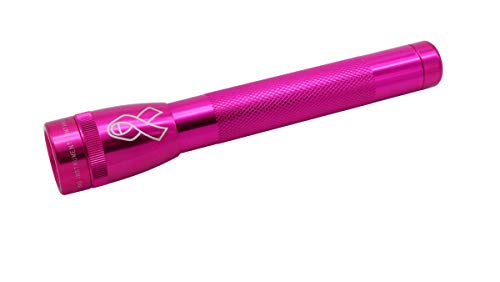 MagLite M2AMW6Maglite Mini Incandescent 2-Cell AA National Breast Cancer Foundation Flashlight, Pink