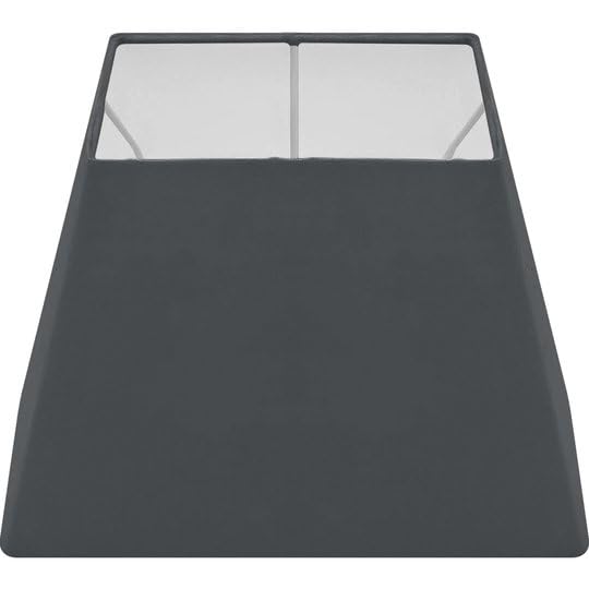 Wogati® Premium Lampenschirm Trapez | Größe: S | 26x18cm | Farbe: Schwarz | E14/E27 | Baumwolle | für Stehlampen, Hängelampen, Tischlampen, Deckenlampen