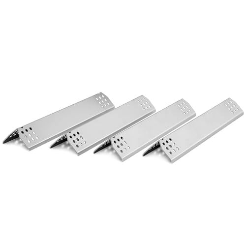 740-0780 Grill Replacement Parts for Kitchenaid Grill Replacement Parts 740-0781 720-0745b Heat Plates Stainless Steel Heat Shields Kitchen Aid Grill Parts 4 Burner Heat Tents Parts Burners Cover 4PK