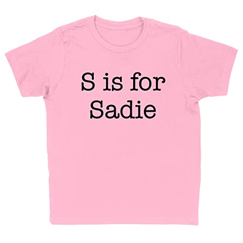 S is for Sadie Kids T-Shirt Youth