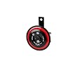 Hella DISC HORN BOX BLACK & RED DISC HIGHTONE 98MM 12V UNIV 012588291
