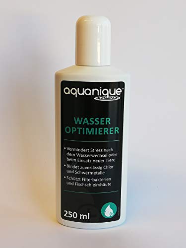AQUANIQUE ottimizzatore d'Acqua 250 ml, depuratore d'Acqua per Acquario, per 1.000 Litri