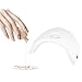 Produktbild 36 W Nageltrockner, tragbare LED-Nagellampe mit 3 Timer-Einstellungen für Maniküre, Nageltrockner weiß