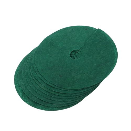 HANABASS 10piezas Tela Control De Malezas Anillo De Árbol No Tejido Estera De Paisajismo Protector De Raíces para Jardín Diámetro Exterior De Agujero Interior Reutilizables para Cubrir Mant