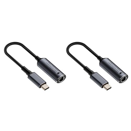 JSDNGURK 2X 140W DC �m�[�g�p�\�R���[�d�� 5V 9V 20V DC 7.4x0.6mm ���X - USB C �^�C�v C PD �d���A�_�v�^ �R���o�[�^ �}���[�d�P�[�u��