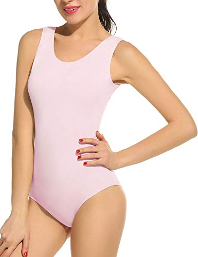 Arshiner Women's Ballet Tank Leotards Gymnastics Dance Cute Ballerina Adult 80s Leotard Bodysuit