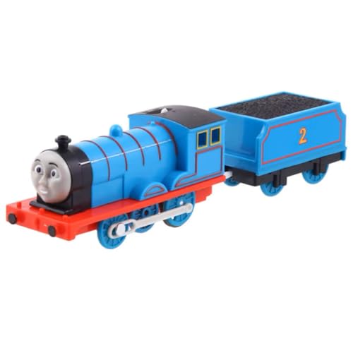 LATUROP Th-omas and Friends Train Plastic Electric Master Battery Powered Toy Set Kids Boys Girls (Edward Train Set)